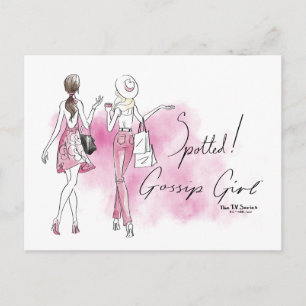 Gossip Girl - Spotted! Postcard