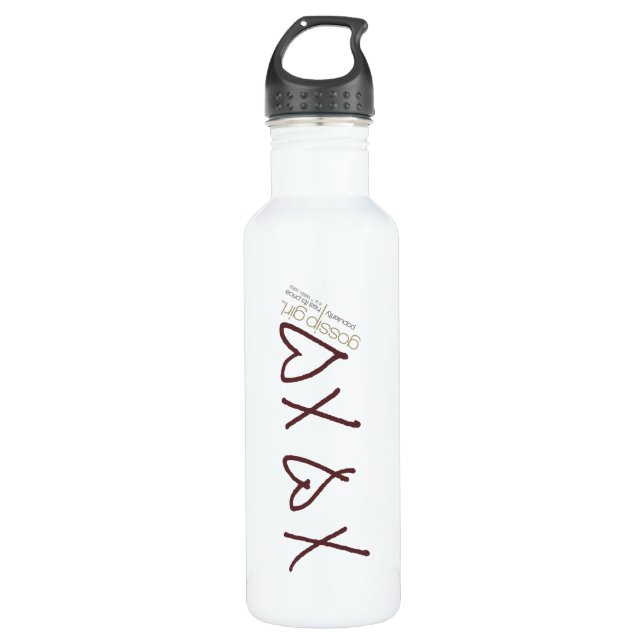 Gossip Girl X♥X♥ Icon 710 Ml Water Bottle (Front)