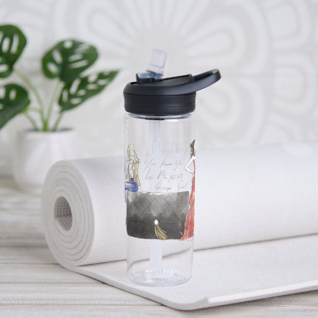Gossip Girl - You Know You Love Me Water Bottle (Yoga)