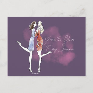 Gossip Girl - You're the Blair to my Serena Postcard