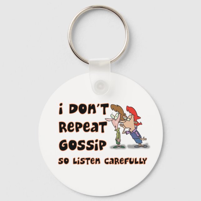 Gossip Key Ring (Front)