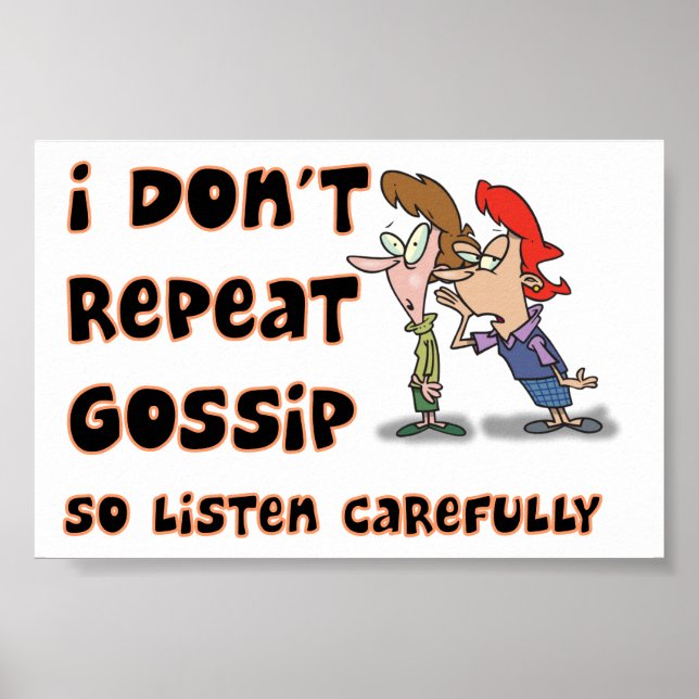 Gossip Poster (Front)