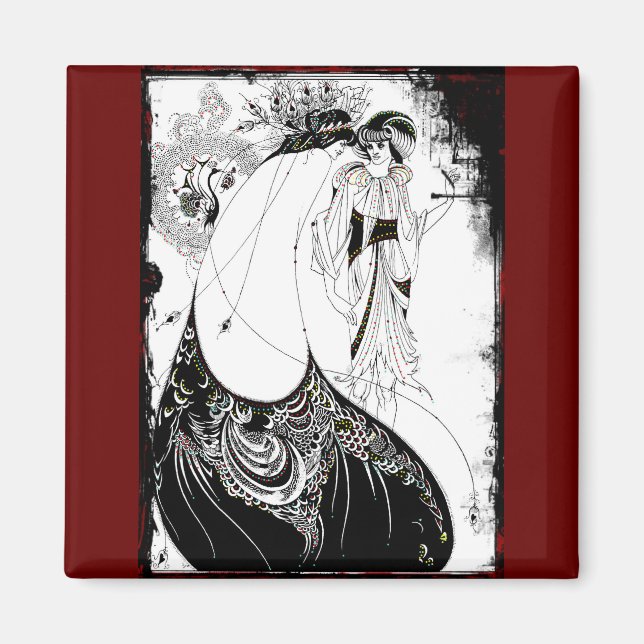 Gossiping in Their Fancy Dresses Magnet (Front)