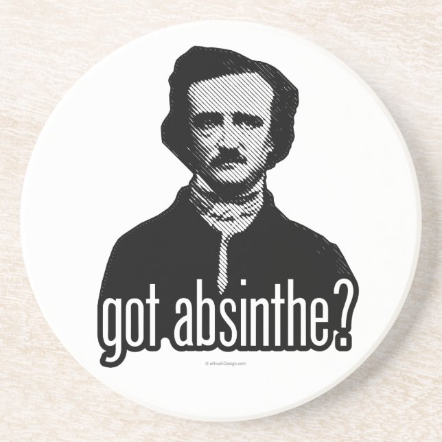 got absinthe? coaster (Front)
