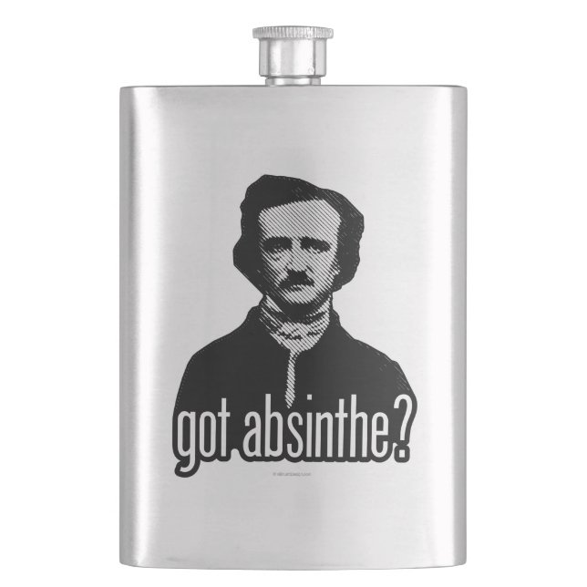 got absinthe? flask (Front)