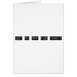 got an app for that ?