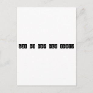 got an app for that ? postcard