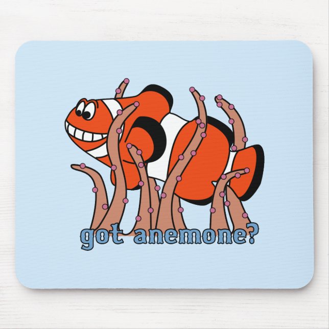 Got Anemone Clownfish Mousepad (Front)