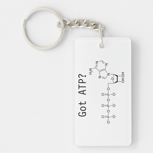 Got ATP? Key Ring (Front)