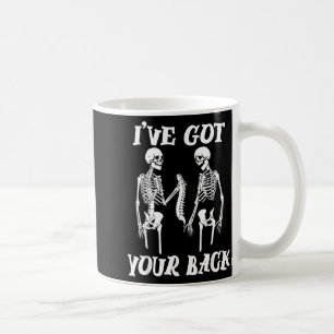 Got Back Halloween Skeleton Skull Men and Women Coffee Mug