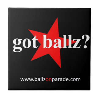 Got Ballz? Ceramic Tile