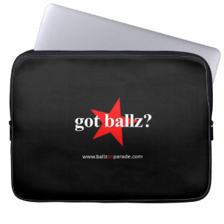 Got Ballz? Laptop Neoprene Sleeve