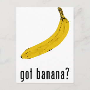 Got Banana? Postcard