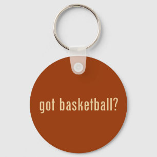 got basketball? key ring