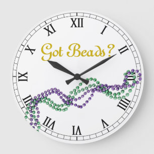 Got Beads? Large Clock