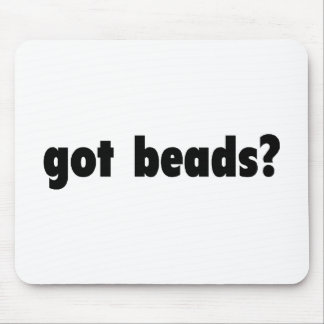 got beads mouse pad