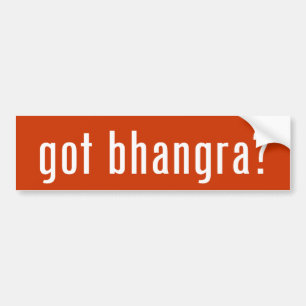 got bhangra? bumper sticker