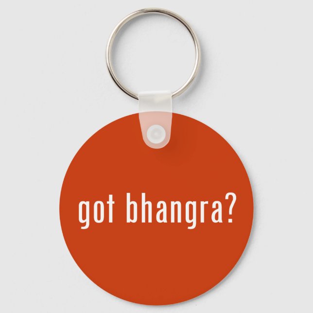 got bhangra? key ring (Front)