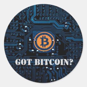 "Got Bitcoin?" Cryptocurrency Sticker