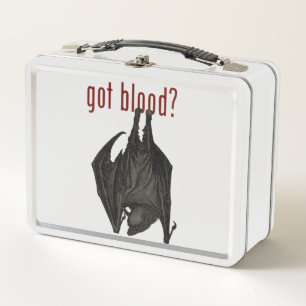 Got Blood? First Aid Kit Metal Lunchbox