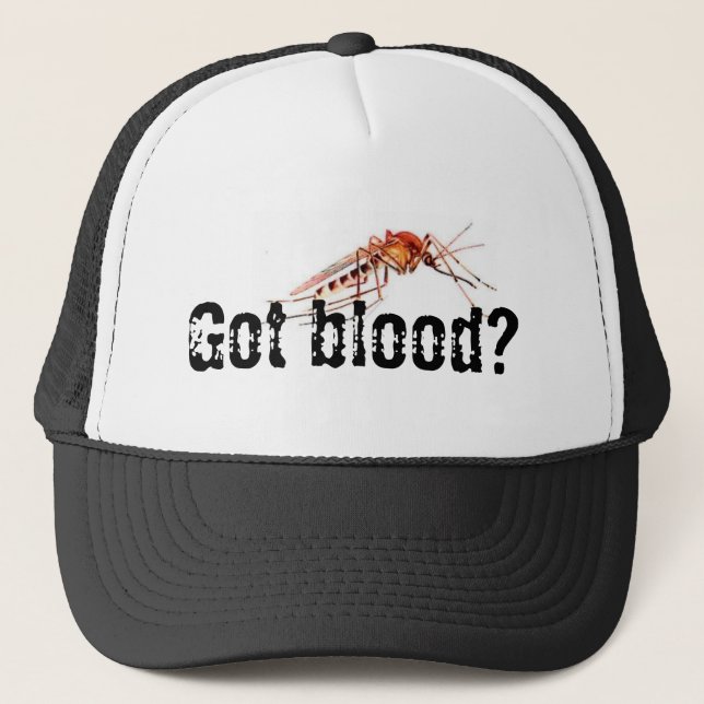 Got blood? trucker hat (Front)