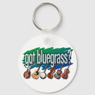 "Got Bluegrass?" Key Ring