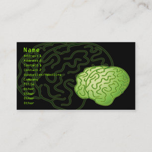 Got brains! business card