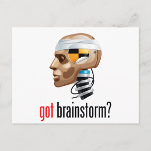 got brainstorm? postcard