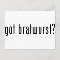 got bratwurst?