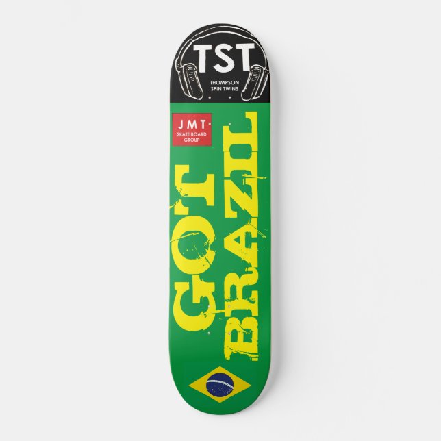 GOT BRAZIL Skateboard (Front)