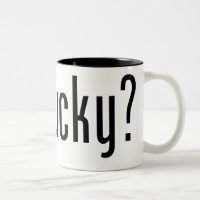 Got Bucky 16 oz. Mug: Black & White