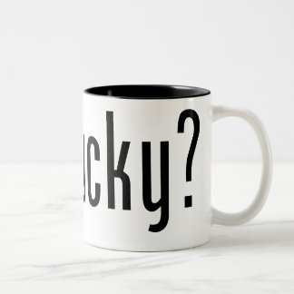 Got Bucky 16 oz. Mug: Black & White Two-Tone Coffee Mug