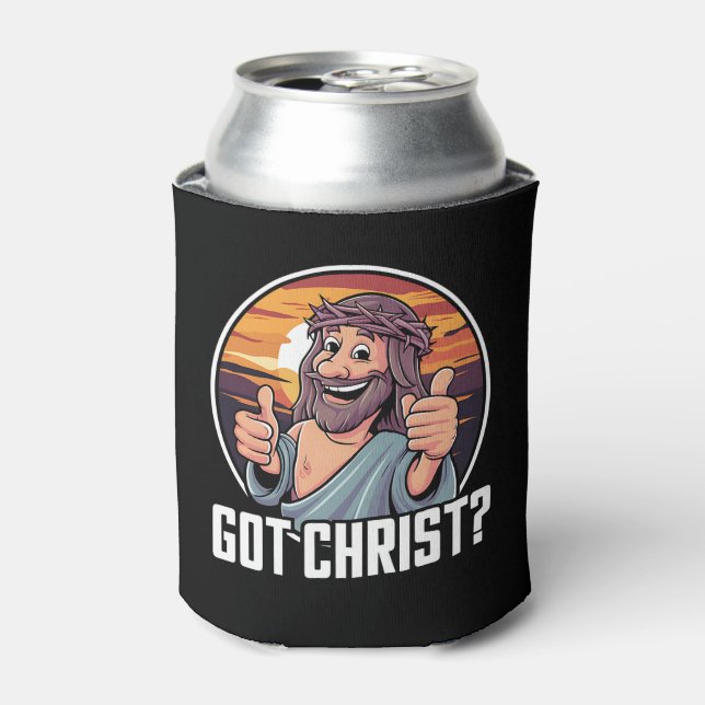 Got Buddy a Christ Christmas Jesus Religious  Can Cooler (Can Front)