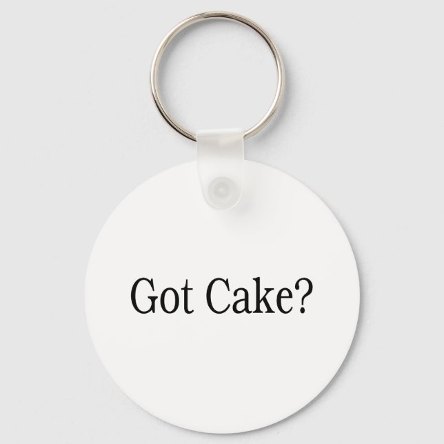 Got Cake Key Ring (Front)