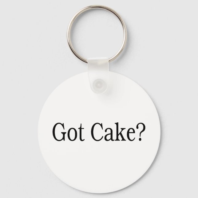 Got Cake Key Ring (Front)