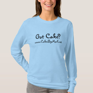 Got Cake shirt - female lettering