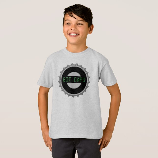 Got Caps Gaming T-Shirt (Front Full)