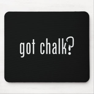 GOT CHALK Fun Rock Climbing Climber Mouse Pad