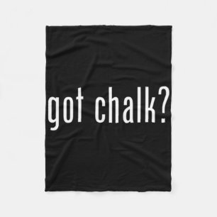 Got Chalk Weight Lifting Bouldering Billiards Funn Fleece Blanket