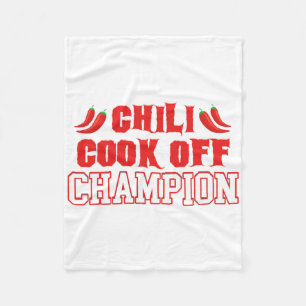 Got Chilli Funny Bbq Cook Off Fleece Blanket