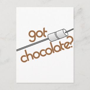 Got Chocolate? Postcard