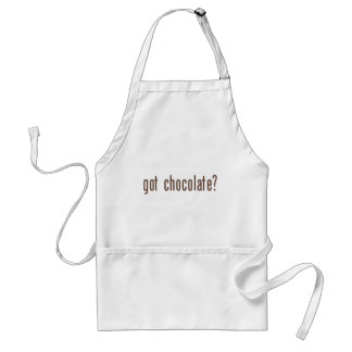 got chocolate? standard apron