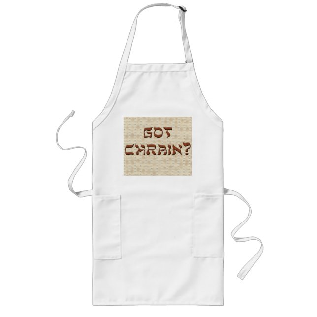 Got Chrain? with Matzoh... Apron (Front)
