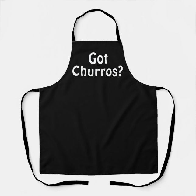 Got Churros Baking Apron (Front)