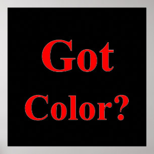 Got Colour Poster Matte