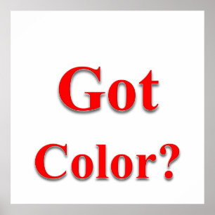 Got Colour Poster Matte