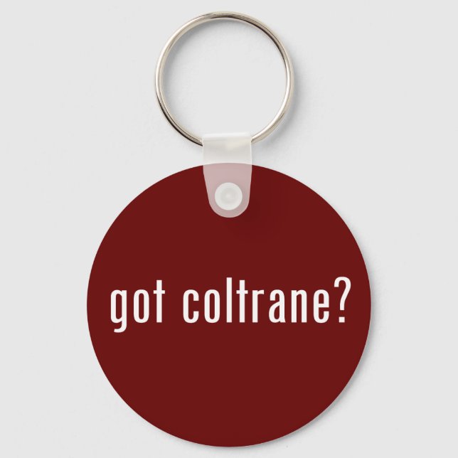 got coltrane? key ring (Front)