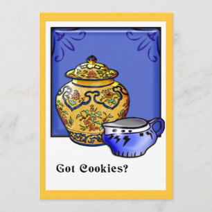 Got Cookies? (Party Invitation) Invitation