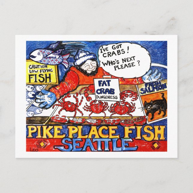 Got Crabs? Postcard (Front)