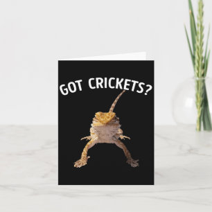 Got Crickets Bearded Dragon Shirt Card